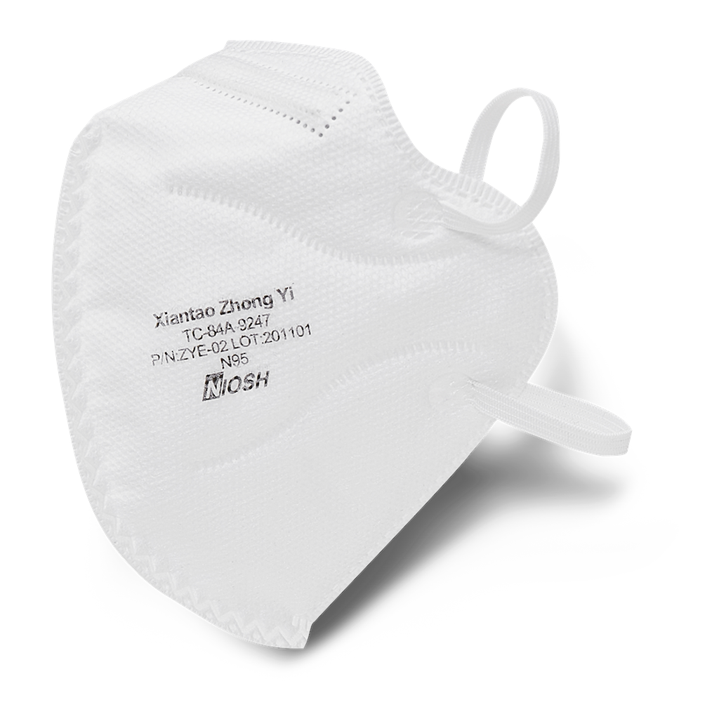 NIOSH N95 Foldable Mask - 1000 Pack