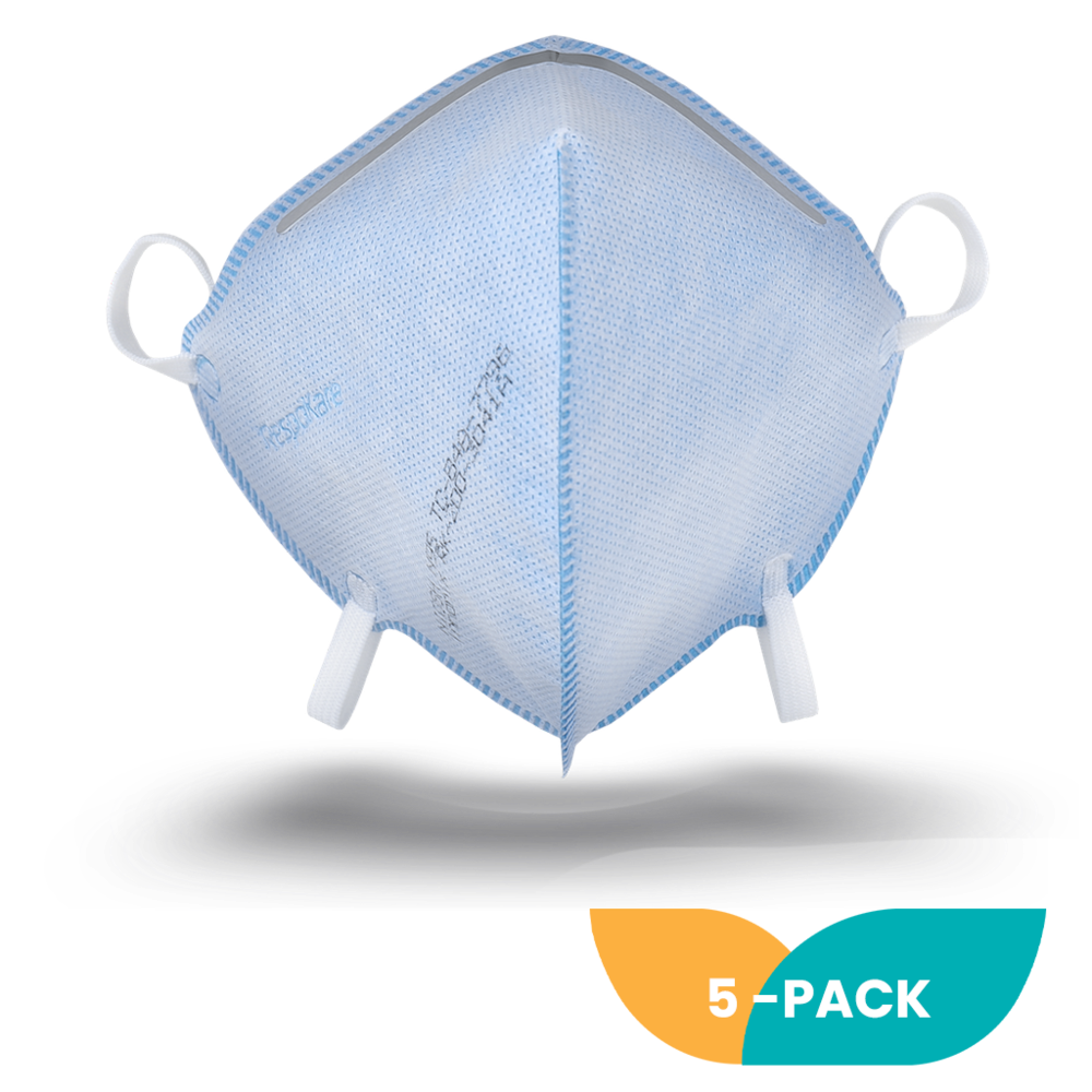 Respokare® NIOSH N95 Respirator Mask - 5 Pack