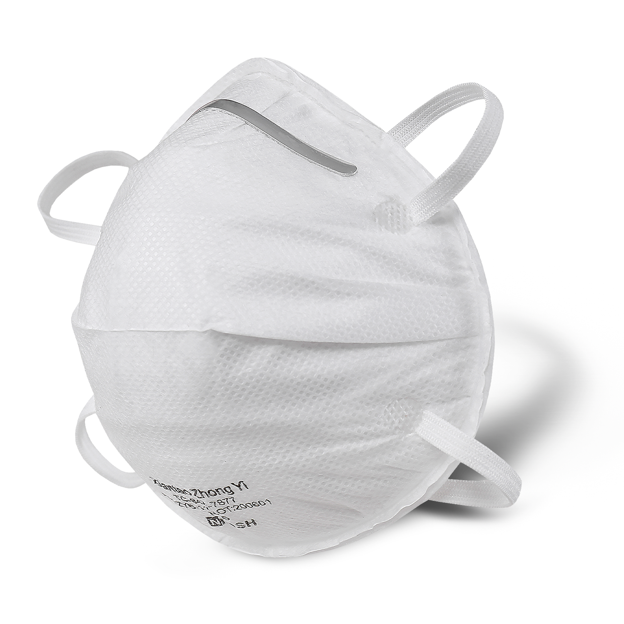 NIOSH Cup Style N95 Respirator Mask - 80 Pack