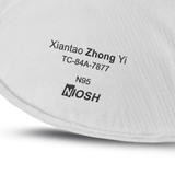 NIOSH Cup Style N95 Respirator Mask - 100 Pack