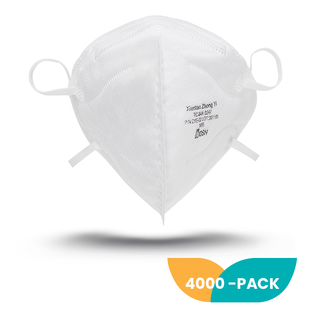 NIOSH N95 Foldable Mask - 4000 Pack